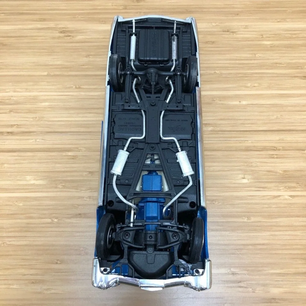 Cadillac Eldorado Diecast Model Car Blue 1959 Convertible Classic Collectible